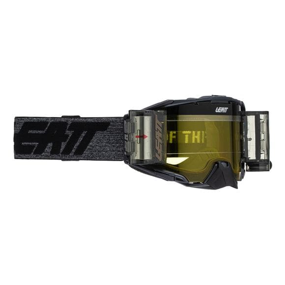 leatt-goggle-velocity-6-5roll-off-graphene-yellow70-front-8021700540 ÓCULOS LEATT VELOCITY 6.5 ROLL-OFF - GRAFITE AMARELO - Image 1