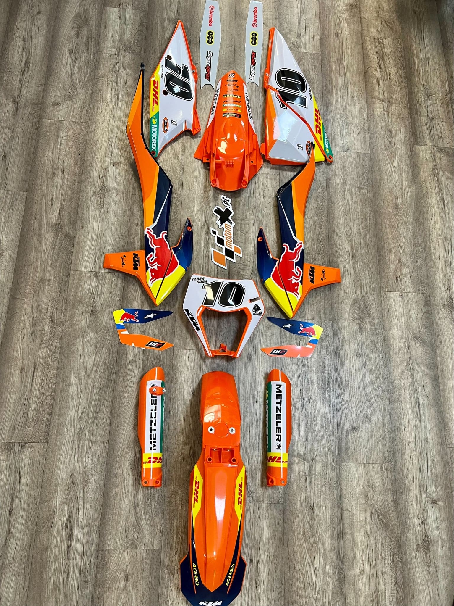 POLISPORT KIT PLASTICOS - SUZUKI [CLONE] [CLONE] [CLONE] [CLONE] [CLONE]