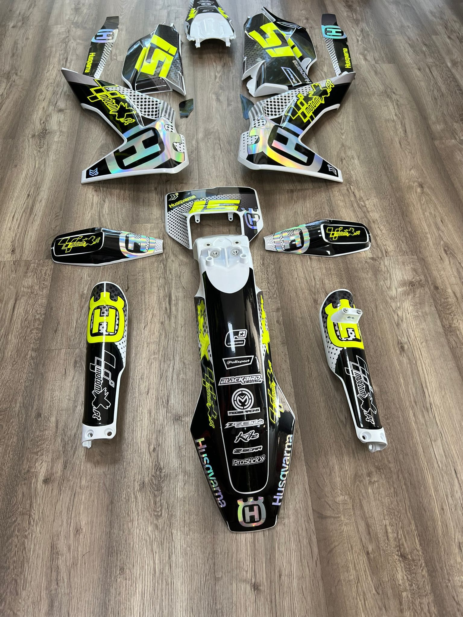 POLISPORT KIT PLASTICOS - SUZUKI [CLONE] [CLONE] [CLONE] [CLONE] [CLONE] [CLONE]