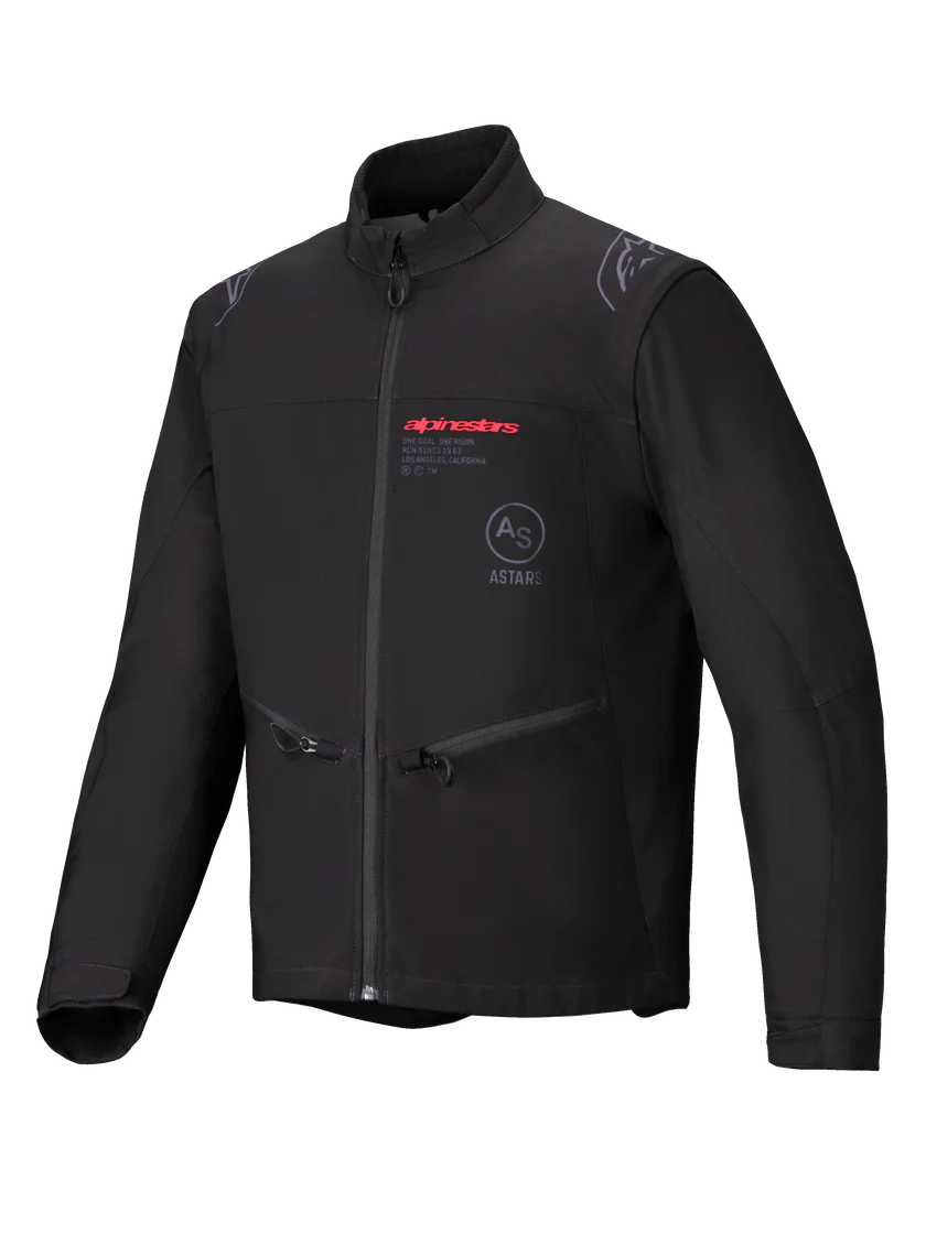 3700225-10-fr_lite-dura-softshell-jacket_7956f253-4eff-4f6c-8ab6-f6e80d530b4b BLUSÃO ALPINESTARS LITE-DURA SOFTSHELL - BLACK - Image 1