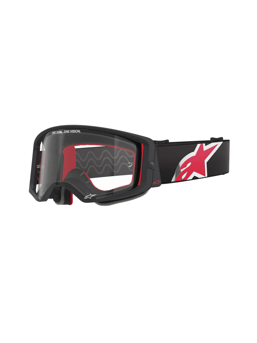 5100125-1422_f-Supertech-Corp-Goggle-Black-Red-Clear_606b73cc-9bb1-42e3-96b0-6d3462db4566 ÓCULOS ALPINESTARS SUPERTECH CORP BLACK/RED - LENTE TRANSPARENTE - Image 1