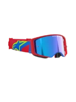 ÓCULOS ALPINESTARS SUPERTECH CORP BLUE/RED - LENTE ESPELHADA - Image 2