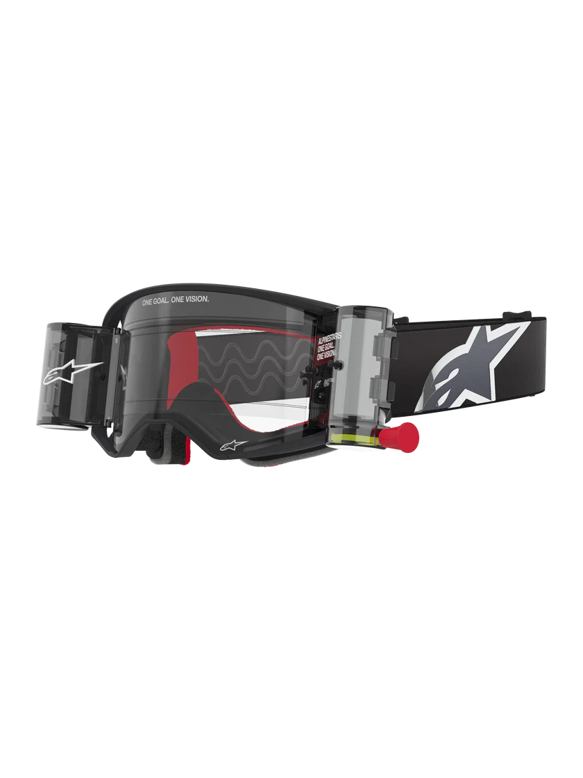 5100425-1518_f-Supertech-Corp-Goggle-Black-Grey-Clear-Roll-Off ÓCULOS ALPINESTARS SUPERTECH CORP ROLL-OFF - BLACK/GREY - Image 1