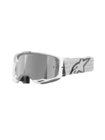 ÓCULOS ALPINESTARS VISION 8 CORP WHITE - LENTE ESPELHADA