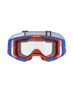ÓCULOS ALPINESTARS VISION 8 WORDMARK BLUE/ORANGE - LENTE TRANSPARENTE DUPLA - Image 3