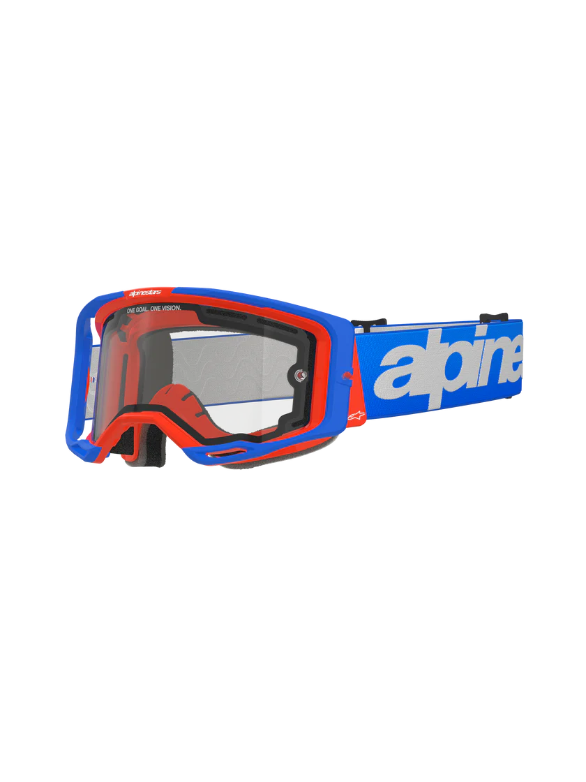 5102525-7223_f-Vision-8-Wordmark-Goggle-Dual-Pane-Blue-Orange-Clear_1c3ff11e-2cc5-4e86-896a-600e62dc29d3 ÓCULOS ALPINESTARS VISION 8 WORDMARK BLUE/ORANGE - LENTE TRANSPARENTE DUPLA - Image 1