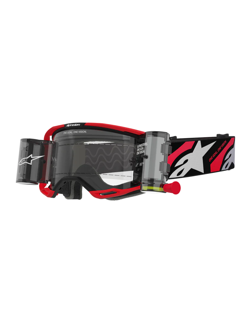 5102725-3128_f-Vision-8-Luar-Goggle-Red-Black-Clear-Roll-Off_0df8b44b-20e4-48a4-aaec-7a1856d1ee77 ÓCULOS ALPINESTARS VISION 8 LUAR ROLL-OFF - BLACK/RED - Image 1