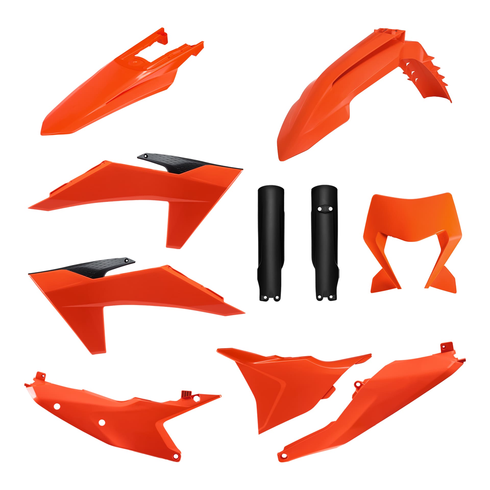 1748257949_1a6b3ed2d22ad8406d7553302f6c208f KIT PLÁSTICOS POLISPORT KTM EXC/EXC-F 24/25 - ORANGE - Image 1