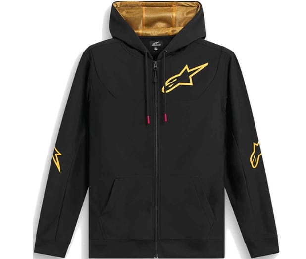 MOTOMX CASACO ALPINESTARS SESSIONS V3 - BLACK/GOLD - Image 1