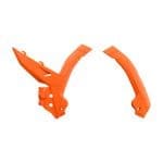 PROTEÇÃO DE QUADRO KTM EXC/EXC-F/XC-W/XCF-W 24/25 - ORANGE