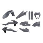 KIT PLÁSTICOS POLISPORT KTM EXC/EXC-F/XC-W/XCF-W 17/19 - GREY