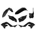 KIT PLÁSTICOS POLISPORT RESTYLING KAWASAKI KX125/250 03/08 (DESIGN KX450 2022) - BLACK