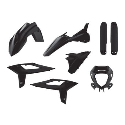 KIT PLÁSTICOS POLISPORT BETA RR 2T/4T 20/22 - BLACK