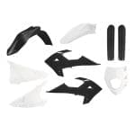 KIT PLÁSTICOS POLISPORT GASGAS EC/EC-E/EC-F 18/20 - BLACK/WHITE