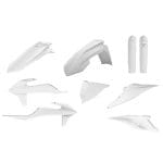 KIT PLÁSTICOS POLISPORT KTM EXC/EXC-F/XC-W/XCF-W 20/23 - WHITE