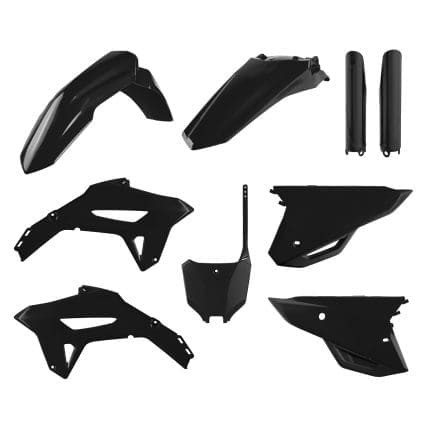 KIT PLÁSTICOS POLISPORT HONDA CRF250R 22/24 HONDA CRF450R 21/24 - BLACK