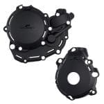 KIT PROTEÇÃO TAMPAS DO MOTOR EXTREME POLISPORT KTM EXC-F/XCF-W 450/500 24/25 HUSQVARNA FE 450/501 24/25 GASGAS EC-F 450 24/25 - BLACK