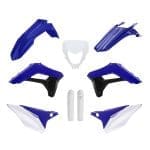 KIT PLÁSTICOS POLISPORT SHERCO SE/SEF 24 - BLUE/WHITE