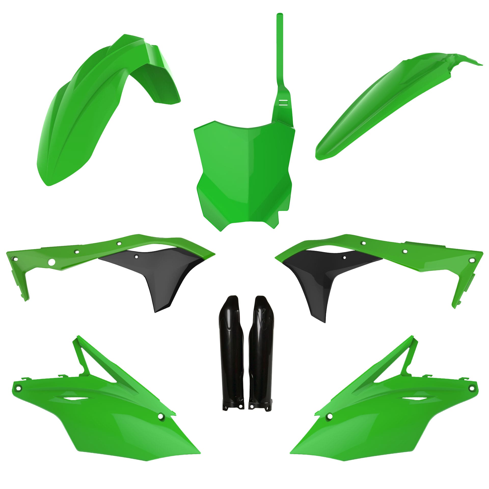 1731407076_9f105ffedb59210fd664e35975fbe6a6 KIT PLÁSTICOS POLISPORT KAWASAKI KX250F 17/20 - OEM COLOR - Image 1