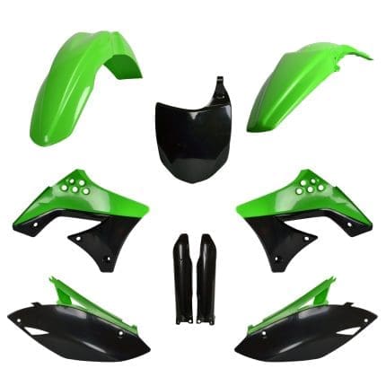 KIT PLÁSTICOS POLISPORT KAWASAKI KX250F 09/12 - OEM COLOR