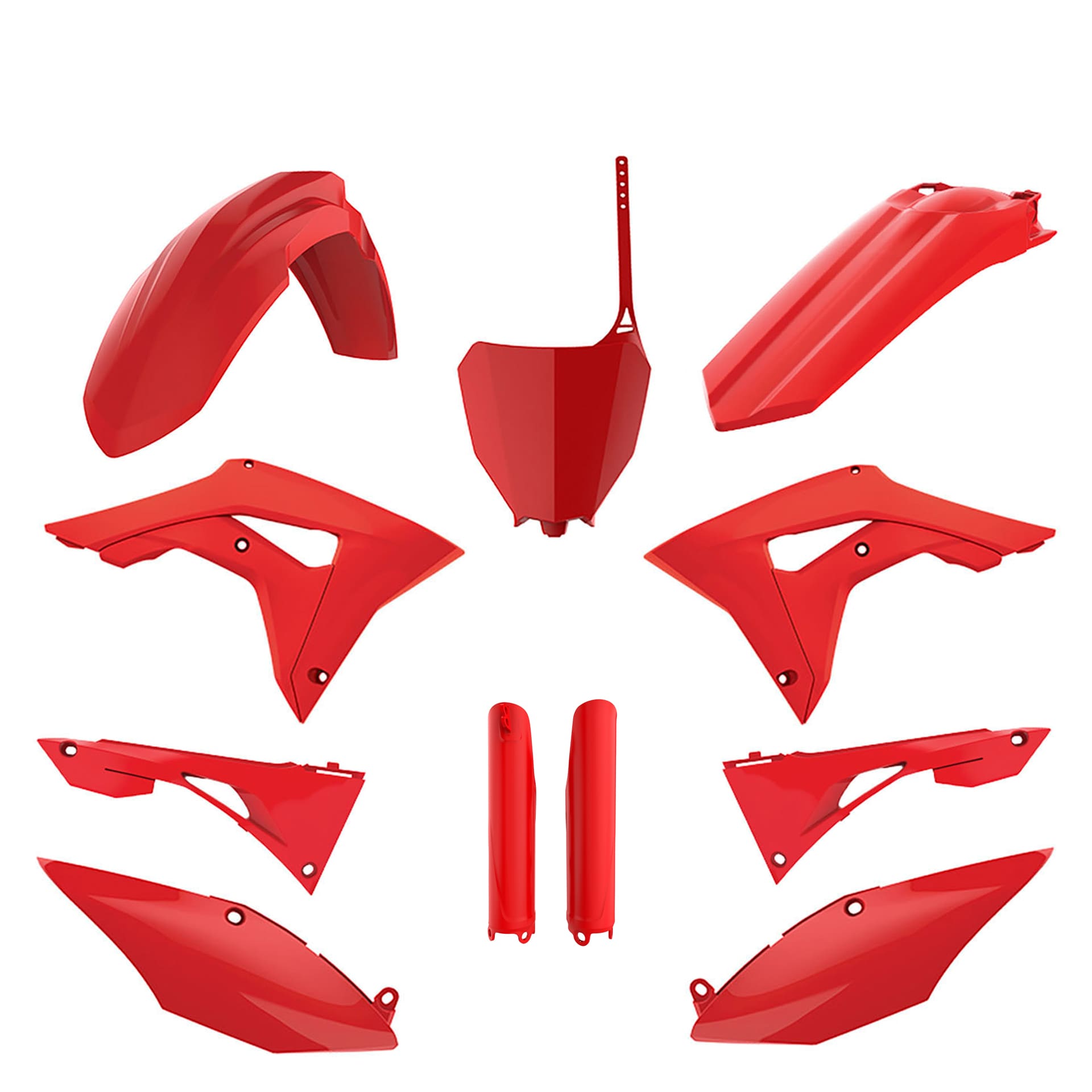 1731407077_0960c0842b03bd9db40b152843e84e0b KIT PLÁSTICOS POLISPORT HONDA CRF250R 18/21 HONDA CRF450R 17/20 - RED - Image 1