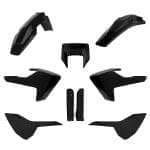 KIT PLÁSTICOS POLISPORT HUSQVARNA TE/FE 17/19 - BLACK