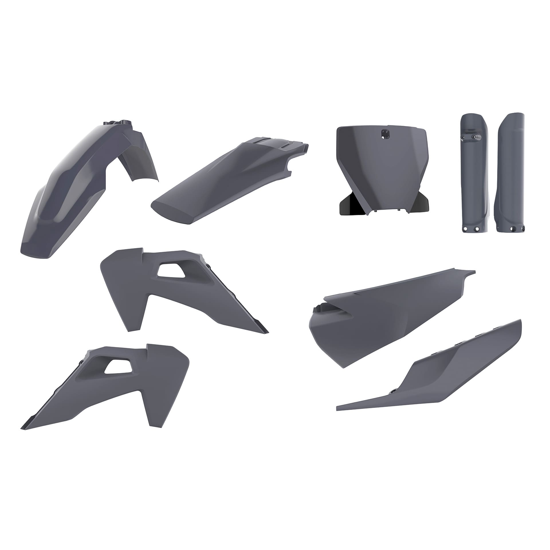1736506168_2ac07ec3f22725e3074e2756a887db63 KIT PLÁSTICOS POLISPORT HUSQVARNA TE/FE 20/23 - GREY - Image 1