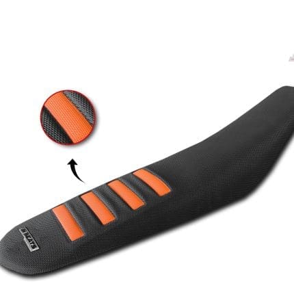 CAPA DE BANCO JN SEATS KTM SX/SXF 19-22 EXC-F 20-23 - BLACK/ORANGE