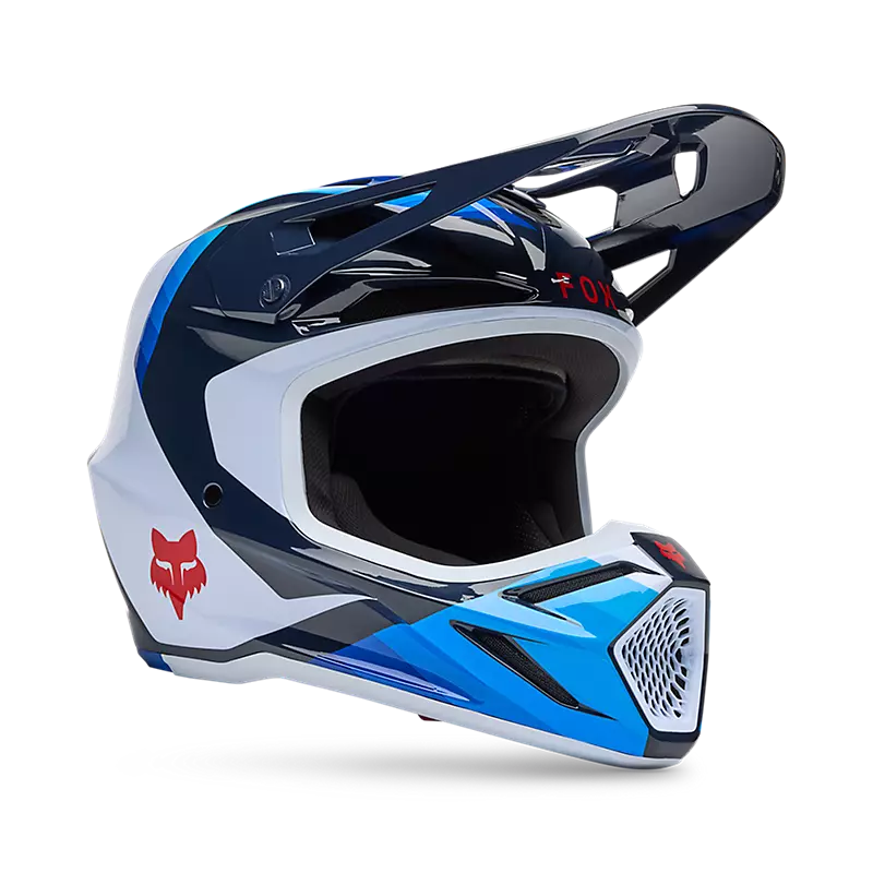 33529059_2 FOX V3 FADE - WHITE/BLUE - Image 1