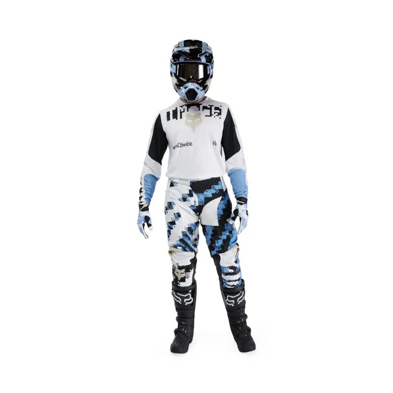 MOTOMX FATO FOX 180 DIGI IMAGE - WHITE - Image 1