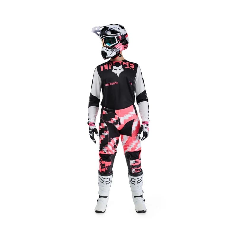 MOTOMX FATO FOX 180 DIGI IMAGE - BLACK/PINK - Image 1