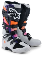 ALPINESTARS TECH 7 - PRETO/CINZENTO/LARANA