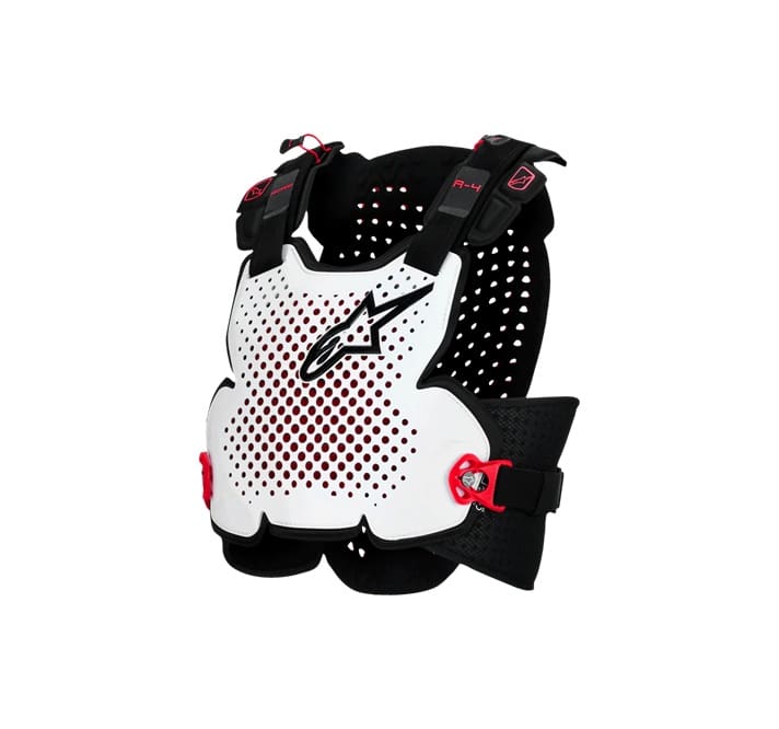 6500526-12-fr_a-4-plasma-chest-protector_eb95ed32-d2f1-4a07-8e4c-58aa7139d08d PEITORAL ALPINESTARS A-4 PLASMA - PRETO/VERMELHO/BRANCO - Image 1
