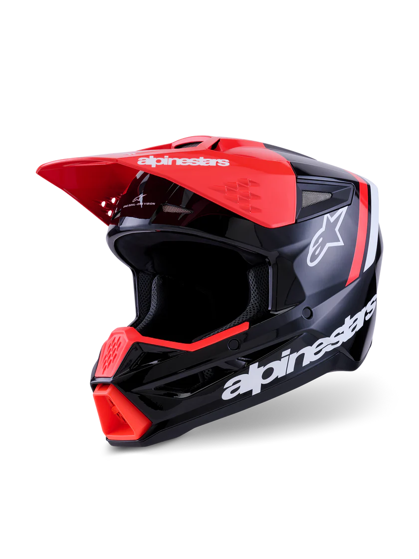 8300726-1553-fr_s-m3-radium-helmet_a6316829-480c-4ef2-9d0f-4835c560cbed ALPINESTARS S-M3 RADIUM - PRETO/BRANCO/VERMELHO - Image 1