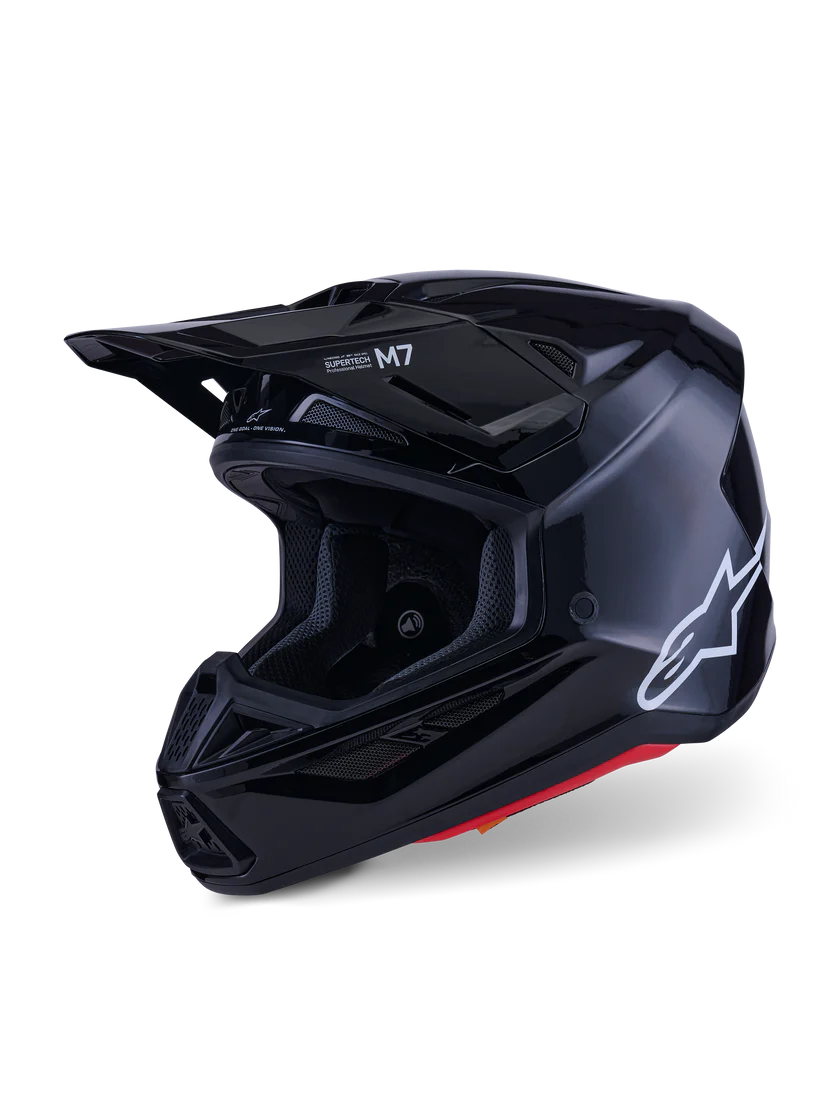 8301326-1180-fr_s-m7-solid-helmet_58563c56-1b87-4c4e-93da-5e27feceac3a ALPINESTARS S-M7 SOLID - PRETO - Image 1