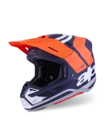 ALPINESTARS S-M7 CORE - AZUL MATTE/LARANJA
