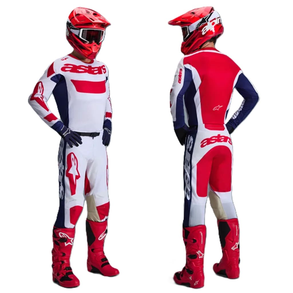 KitCombo-Racer-Riway-WhiteBlueRed-3 FATO ALPINESTARS RACER RIWAY - WHITE/BLUE/RED - Image 1