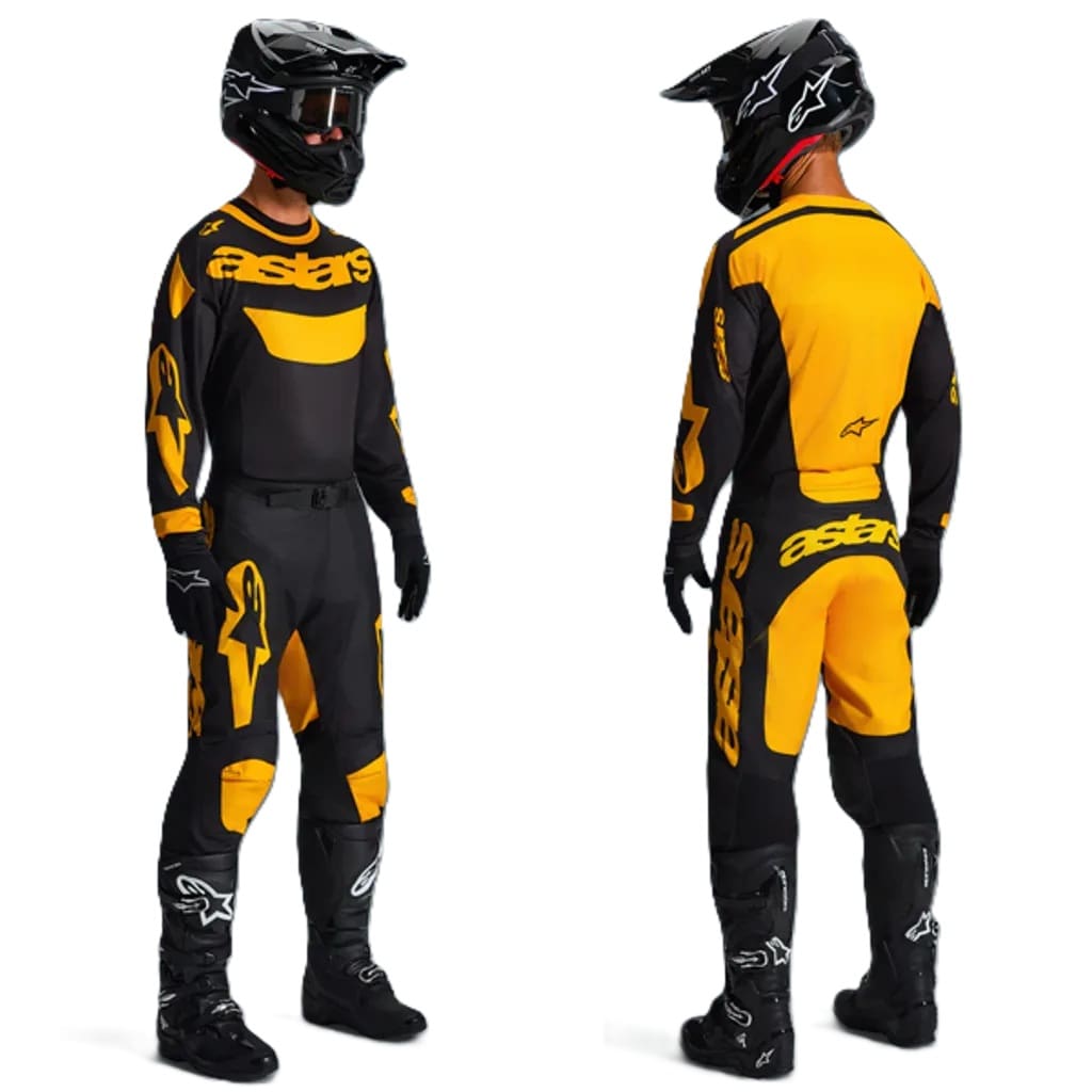 KitCombo-Racer-Riway-YellowBlack-3 FATO ALPINESTARS RACER RIWAY - BLACK/YELLOW - Image 1