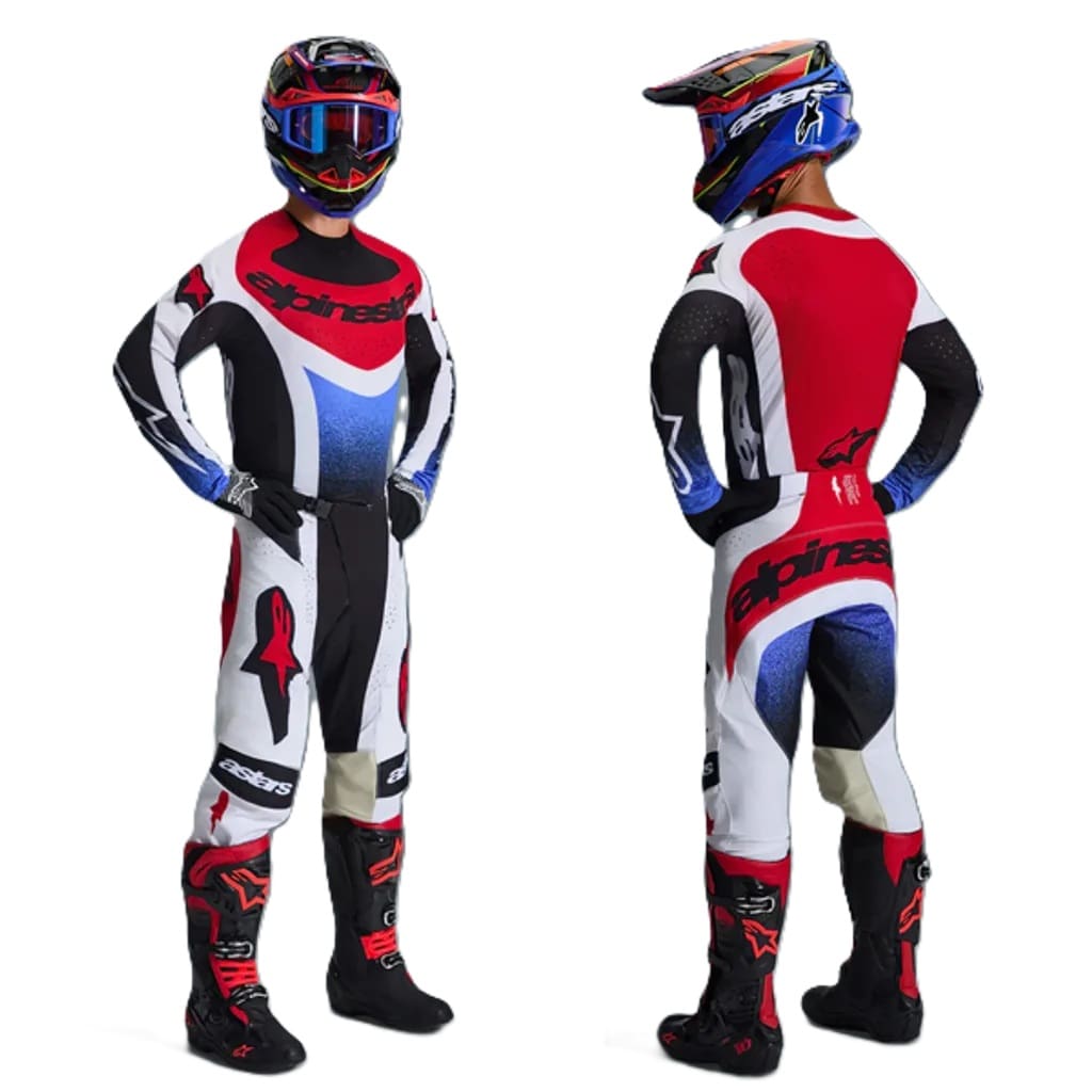 KitCombo-Techstar-Knif-BlkWhtRed-3 FATO ALPINESTARS TECHSTAR KNIF - BLACK/WHITE/RED - Image 1