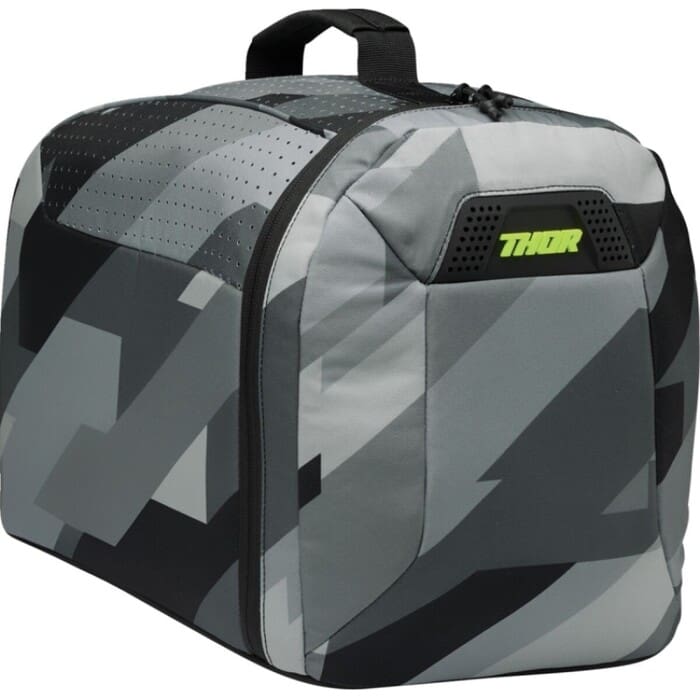 35120331-P-CNYRDIZ7 MALA PARA CAPACETE THOR - CINZENTO/AMARELO FLUO - Image 1
