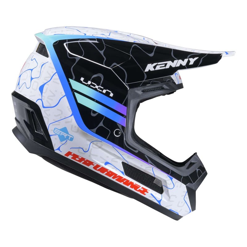 casque-cross-kenny-performance-graphic-wave-5038052 KENNY PERFORMANCE GRAPHIC + WAVE - AZUL/BRANCO - Image 1
