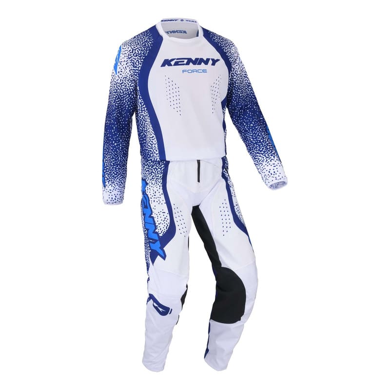 maillot-cross-kenny-force-pixel-navy-white-503894 FATO KENNY FORCE PIXEL - AZUL/BRANCO - Image 1