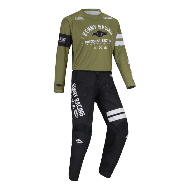 maillot-cross-kenny-track-dirt-kaki-503876 FATO KENNY TRACK DIRT - VERDE - Image 1