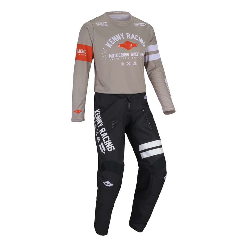 maillot-cross-kenny-track-dirt-sand-503878 FATO KENNY TRACK DIRT - CINZENTO - Image 1