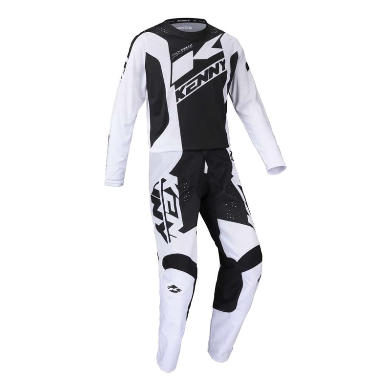 maillot-cross-kenny-track-zoom-black-white-503883 FATO KENNY TRACK ZOOM - PRETO/BRANCO - Image 1