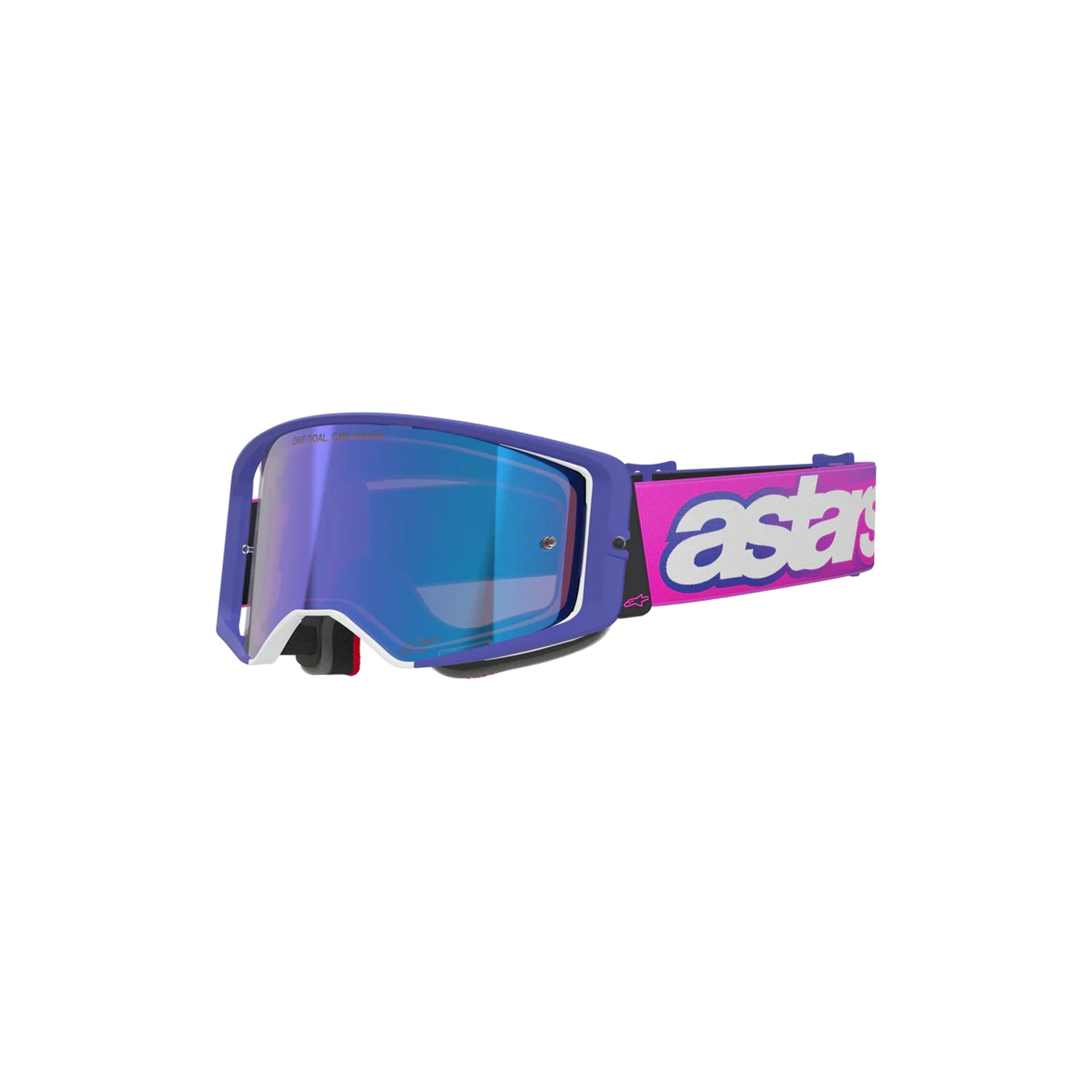 1758632901_dd571075b3e68552cbc8014e8db614d7 ÓCULOS ALPINESTARS SUPERTECH VISION VISTA ROXO/ROSA - LENTE ESPELHADA - Image 1