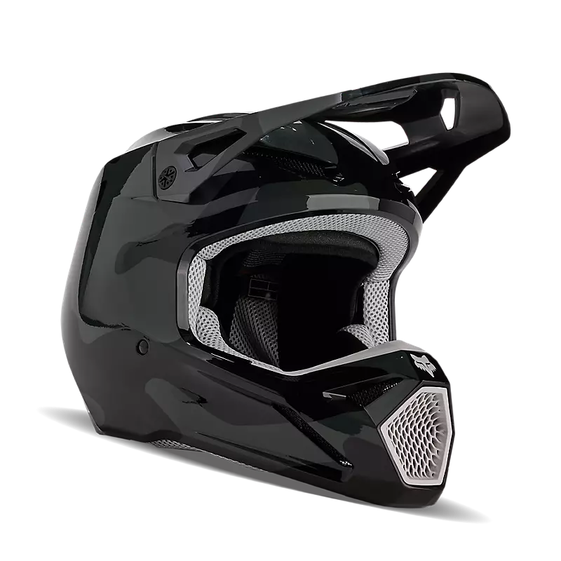 31404247_2 CAPACETE CRIANÇA FOX V1 BNKR - PRETO - Image 1
