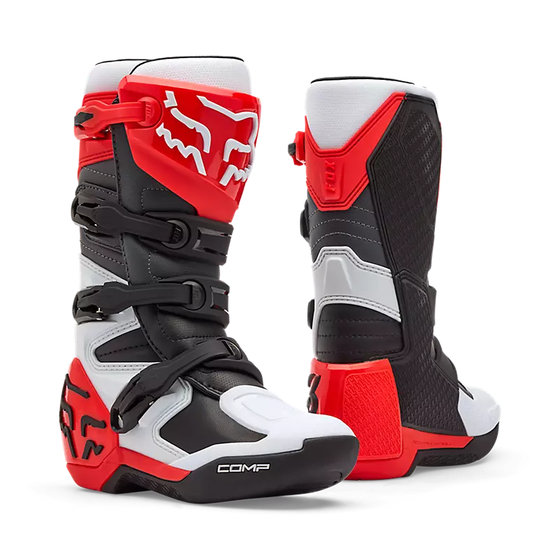 36364047_1 BOTAS CRIANÇA FOX COMP - PRETO/VERMELHO - Image 1
