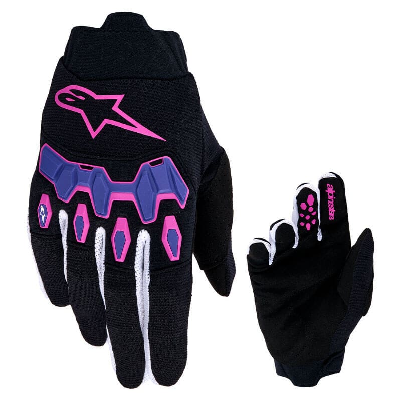 Gants_Cross_Alpi_687df30984449 LUVAS ALPINESTARS FULL BORE V2 - PRETO/ROXO - Image 1
