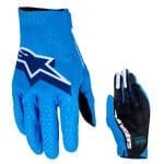 LUVAS ALPINESTARS SUPERTECH MX - AZUL/BRANCO